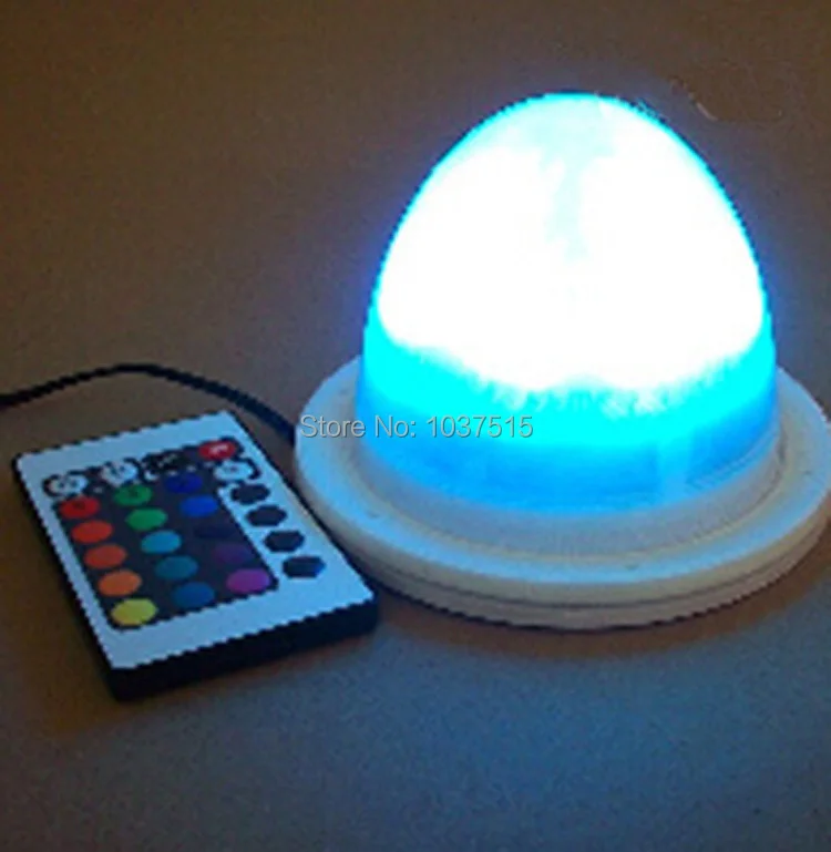 

DHL Free Shipping 120mm Bulblite wireless rechargeable RGB LED lighting system Driver Waterproof LED under table light