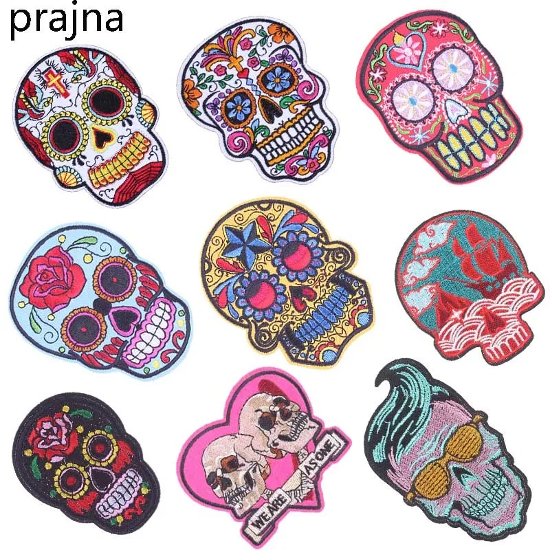 skull patches