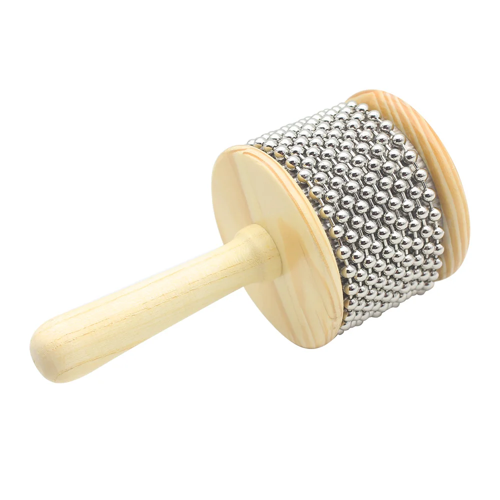 

Wood Wooden Cabasa Small Size Percussion Band Student Children Kid Instrument Pop Hand Shaker