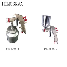 Профессиональный мини-пневматический пистолет HIMOSKWA пульверизаторы с аэрографом для краски кузова автомобиля ed высокая эффективность
