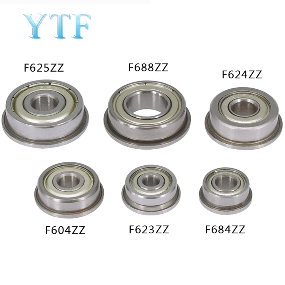 10pcs F604ZZ F623ZZ F624ZZ F625ZZ F626ZZ F607ZZ F608ZZ F688ZZ 3D Printer Bushing Ball 3x10x4MM Bearings | Компьютеры и офис