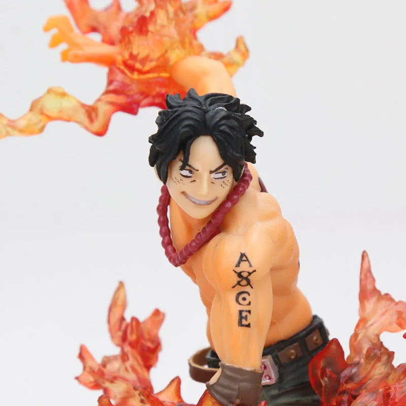 Аниме one piece Figure Ace Toy ZERO Portgas D Ace Battle Ver. one piece Luffy Brother Fist of Fire Ace PVC Figure Toys