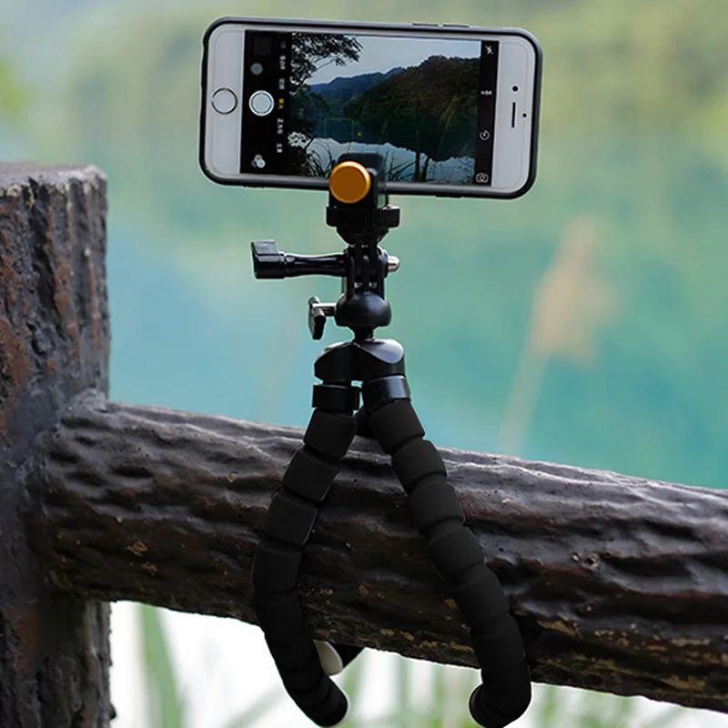 Гибкий штатив Горилла крепление монопод держатель осьминог для GoPro камеры для мобильного телефона, планшета