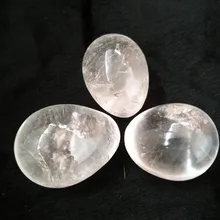 38-32 мм) Природный прозрачный кварц Хрустальное яйцо