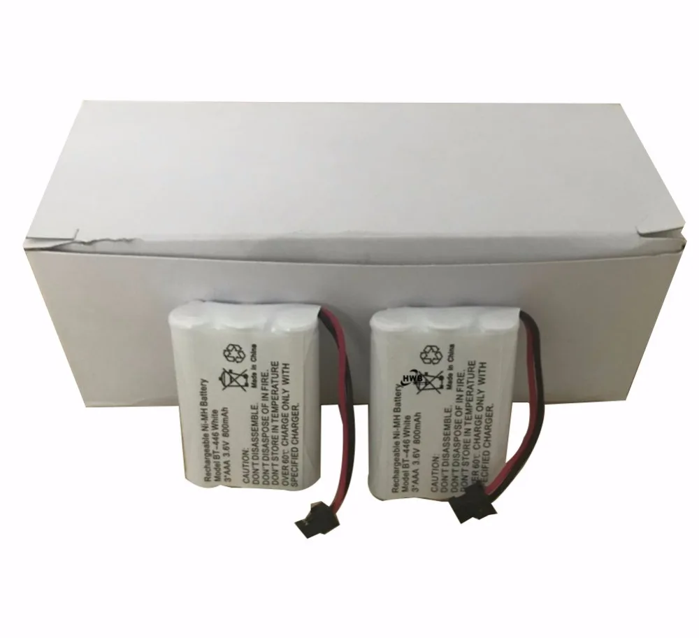 10pcs 3.6V 800mAh AAA NiMH Cordless Phone Rechargeable Battery BT 446