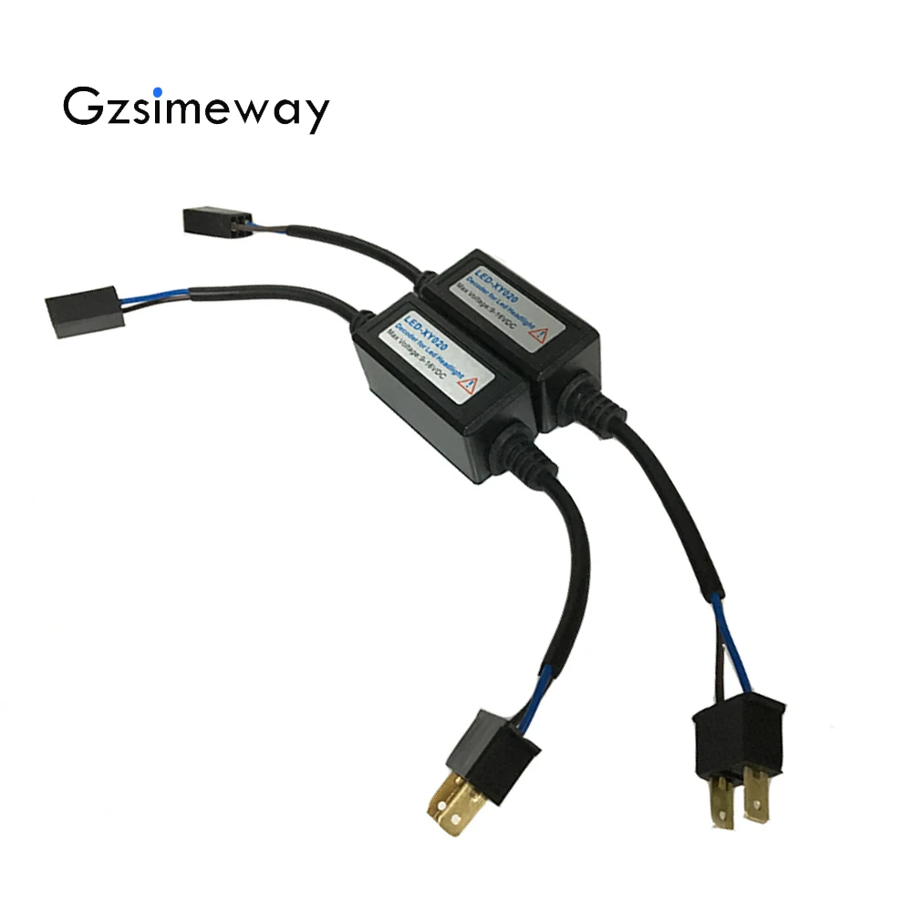 

car led canbus decoder 9004 H11 h1 H7 H4 Hb3 Hir2 hb4 H8 H13 H15 light Computer Warning canceler Error Free Anti Flicer Resistor