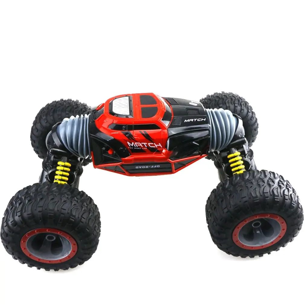 New RC Car 4WD Scale Double-sided 2.4ghz One Key Transformation Vehicle Varanid Climbing Car Remote control Toys