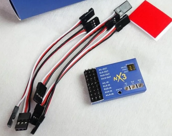 

Wholesale 1pcs NX3 3D Flight Fixed-Wing Flight Gyro Balancer Control Board Drop shipping