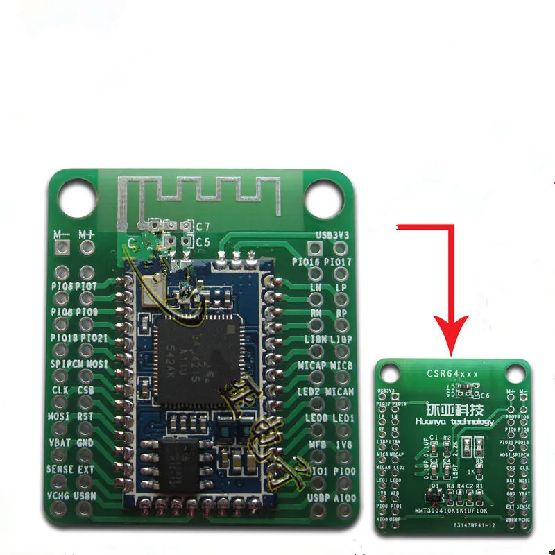 

CSRA64215 4.0 4.2 Bluetooth Audio Module APTX-LL TWS I2S Output for amplifier