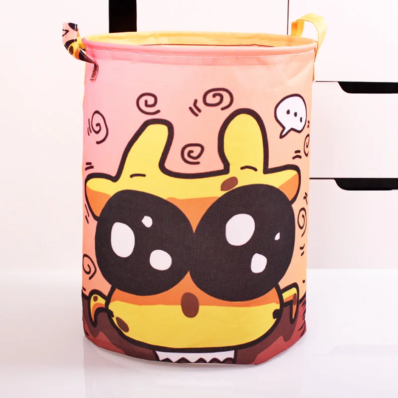 12 SDARISB 35*45cm Waterproof Storage Basket Bag Toy Dirty Laundry Basket Bag Clothes Toys Storage Box Sundries Fabric Folding - Цвет: 12