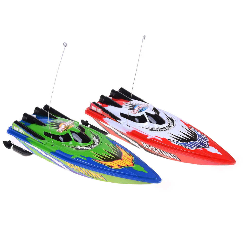 1 Set Fun Radio Remote Control Twin Motor High Speed Boat RC Racing