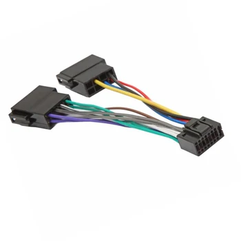

Biurlink For Kenwood JVC 16Pin ISO Female Wiring Harness Connector Adaptor Car Stereo Radio Loom