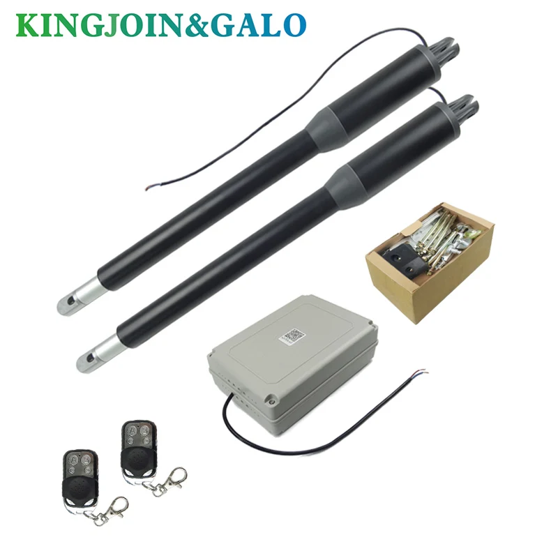 Commercial Linear Actuator 200KG  DC Worm Gear Automatic Swing Gate Opener (photocells, lamp,push button,GSM operator optional)