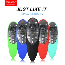 SIKAI Patent Silicone Case For LG Smart TV AN-MR500 Remote Control Cover For LG MR500 TV Remote Case For LG OLED TV Magic Remote