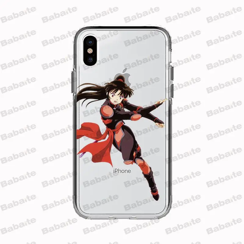 Babaite аниме Inuyasha чехол для телефона для iPhone X XS XR XSMax 7 7plus 8plus 6 6S Plus 5 5S SE 5c11 11pro 11promax