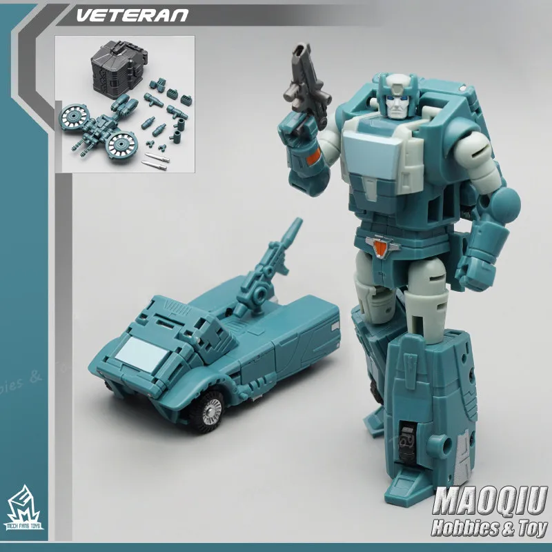 MechFansToys MFT MF37 фигурки солдат-ветеранов трансформация фигуры MF 37 MP it is not Kup | Игрушки