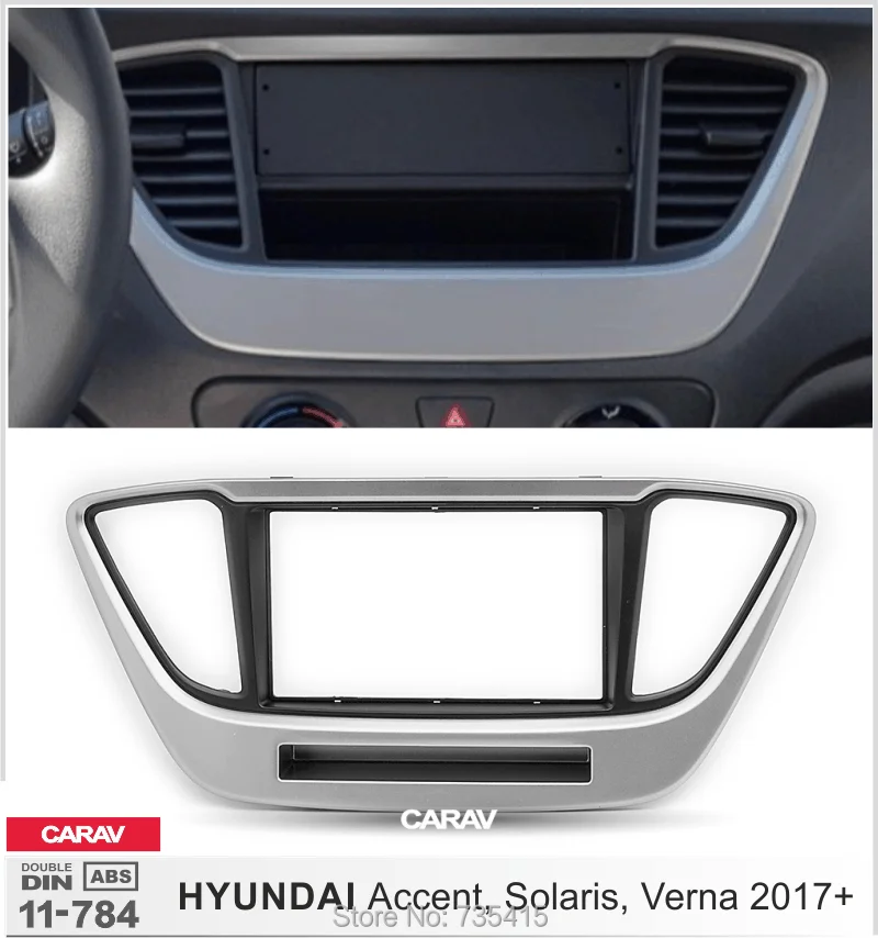 CARAV 11-784 Car Radio Installation Trim Fascia Panel