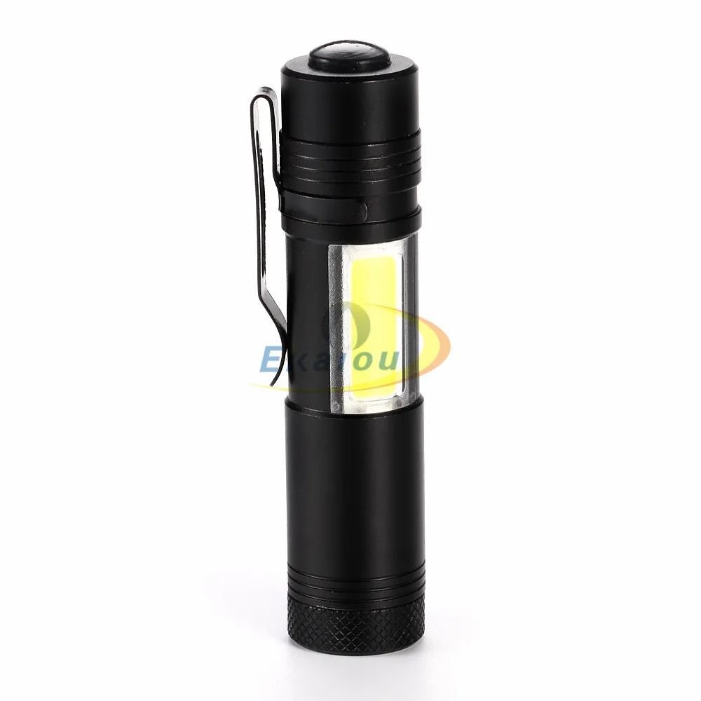 new-MINI-Portable-Led-Flashlight-with-Clip-XPE-LED-COB-LED-Torch-Super-Bright-high-lumens (5)