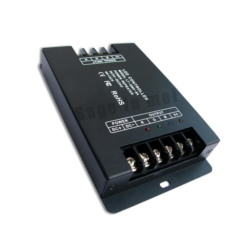 Светодиодный контроллер DC5V-24Vinput 8AX3CH выход LT-3060-8A led CV ретранслятор мощности