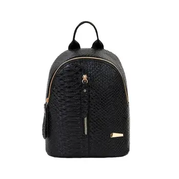 

New Women Bag Mini PU Leather Backpack Rucksack School Shoulder Bag Travel Beach Bags High Quality Waterproof