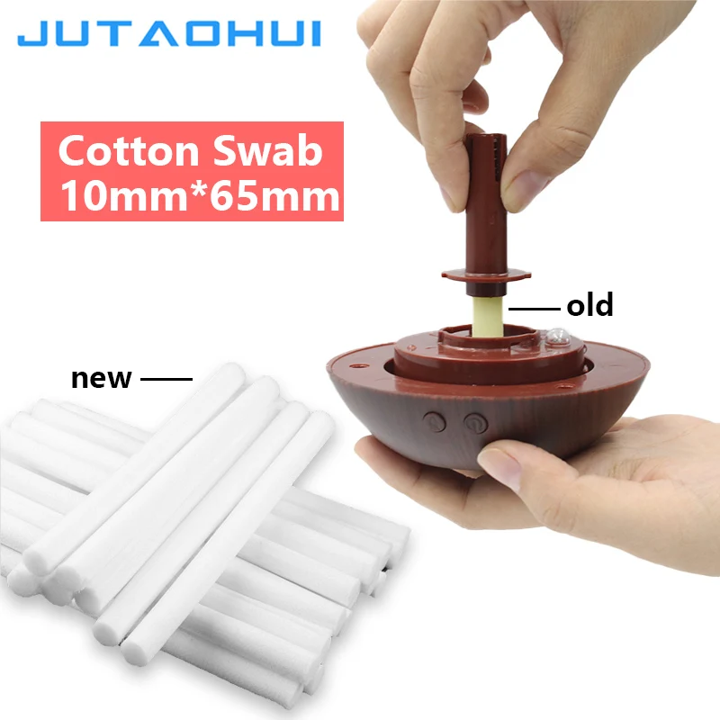 

free shipping 5pcs 65mm*10mm Humidifiers Filters Cotton Swab for USB Air Ultrasonic Humidifier