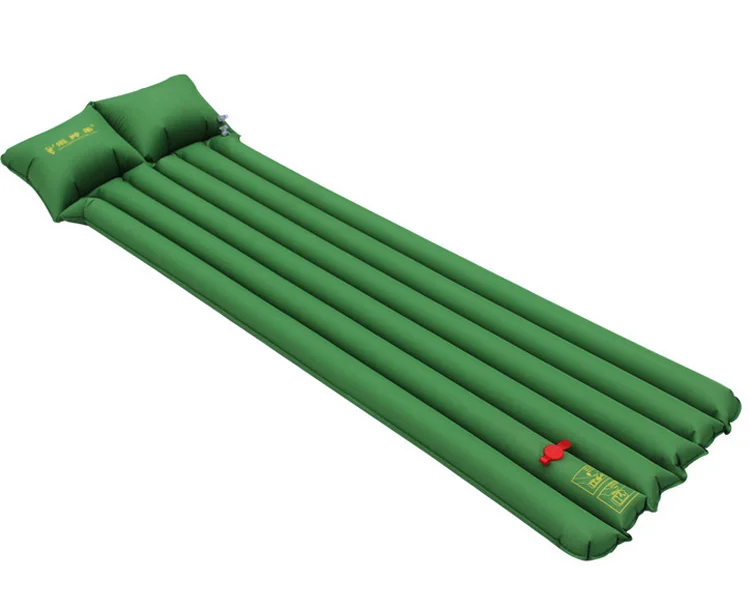

PVC Ultralight Outdoor Air Mattress Moistureproof Inflatable Mat Cushion Camping Bed Tent Camping Sleeping Pad