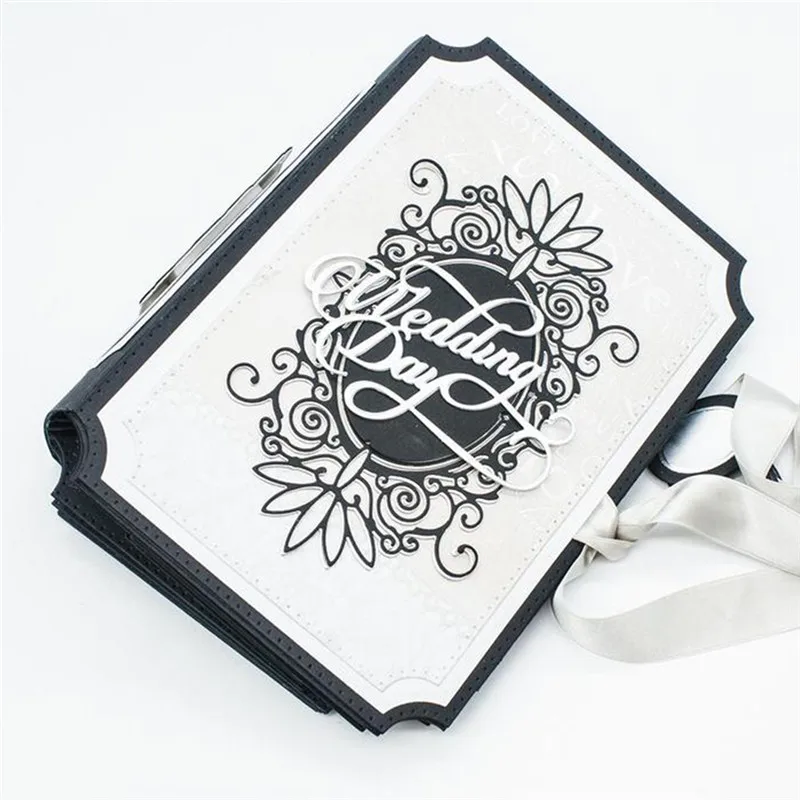 

YaMinSanNiO Metal Cutting Dies Frame Dies Scrapbooking Embossing Lace Border Die Cuts for Card Making Border Craft Dies New 2019