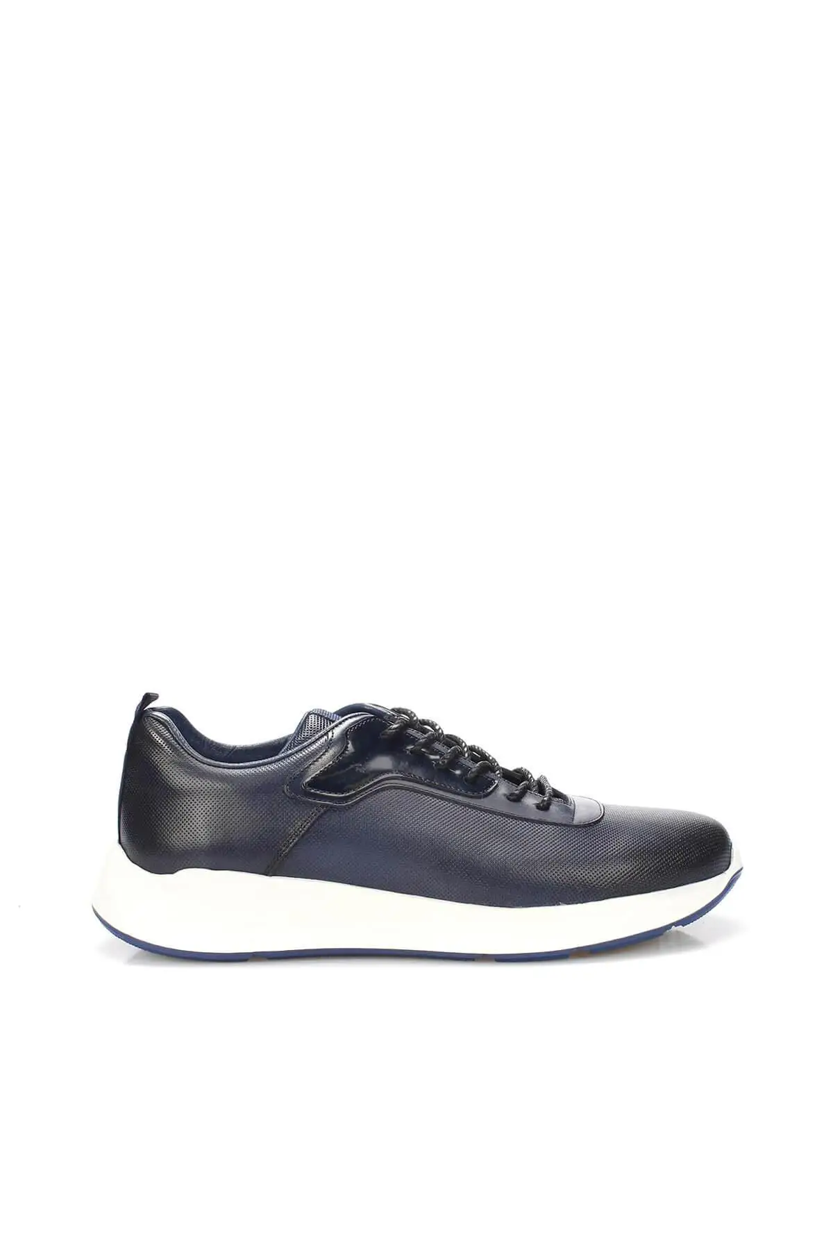 

Pearl Genuine Leather Navy Blue Male Casual Shoes 120130008779