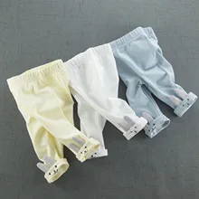 Новое летнее платье для маленьких девочек укороченные штаны для девочек милые штаны леггинсы детская одежда кролика 3 вида цветов 5 шт./лот 3705