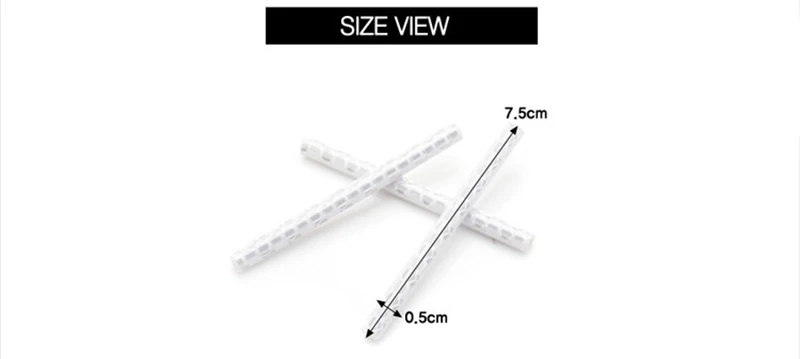 Perfect 12pcs Bicycle Mountain Bike Riding Wheel Rim Spoke Mount Clip Tube Warning Light Strip 75mm Reflective Spoke Light Outdoor Bike 16