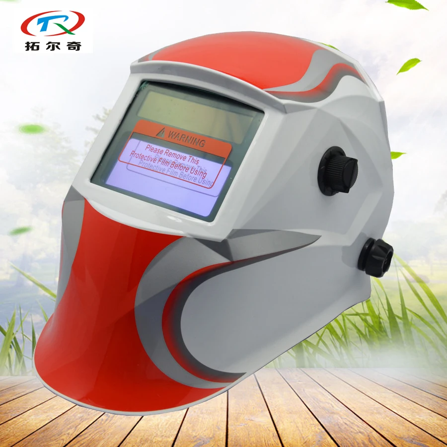 good welding helmet hat auto darkening Welding Mask Solar and li