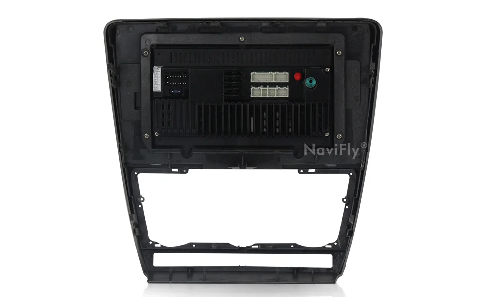 Top NaviFly Android8.1 Russian menu Car radio FM cassette for SKODA Octavia 2 2011-2013 A5 free shipping GPS BT 4g WIFI 18
