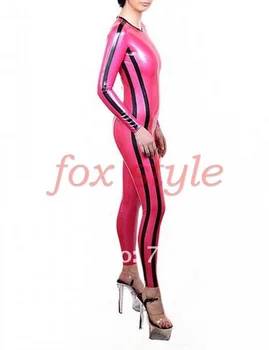 

latex close fitting garment