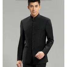 Китайский пиджак с воротником для мужчин, новинка, воротник-стойка, приталенный пиджак, мужские свадебные куртки, высокое качество, на заказ