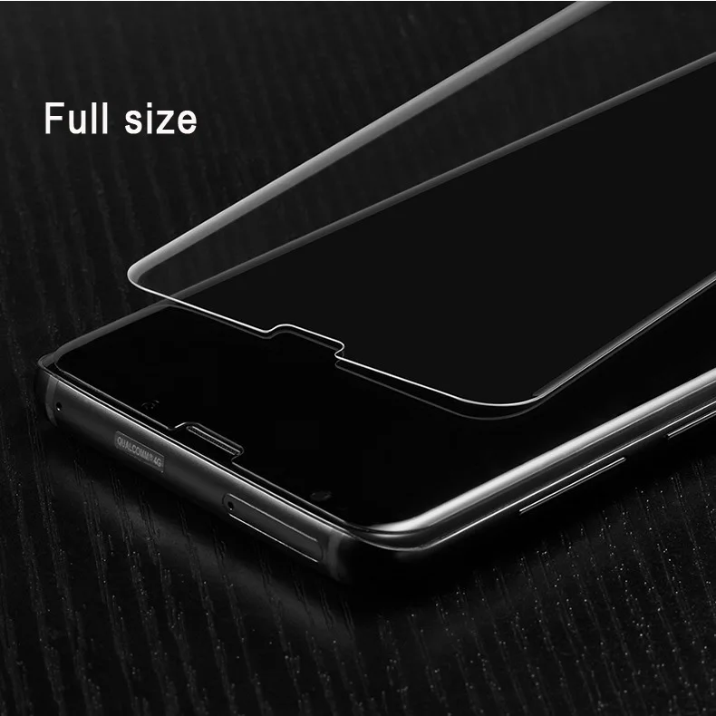 2pcs Anti blue light Nano Liquid Full Glue Tempered Glass For Samsung Galaxy S8 S9 plus Screen Protector For Note 9 With UV Ligh (9)