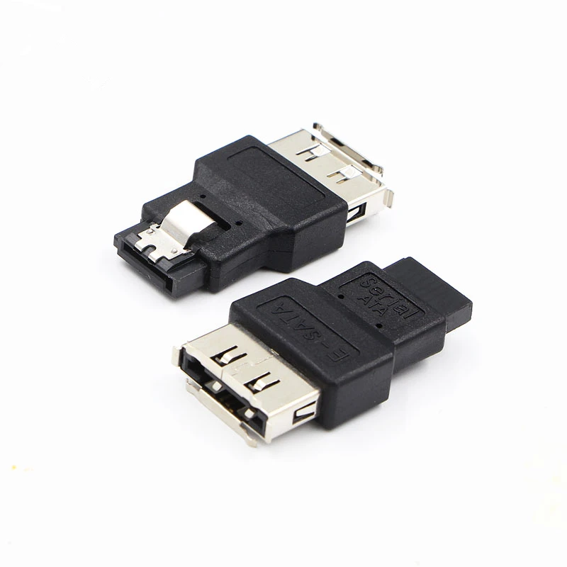 Portable-SATA-Male-Jack-to-ESATA-Female-Plug-Convert-Convertor-Adapter-Connector-For-HDD-Hard-Drive