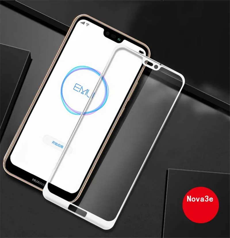 2 шт. закаленное стекло для Huawei P20 Pro Защитная пленка экрана Lite полное покрытие из