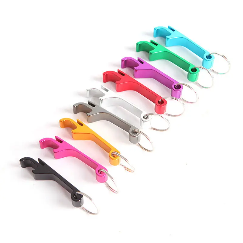HENGHOME 1 Pc mini Beer Bottle Can Opener Claw Bar Beverage Openers Pocket Key Chain Party