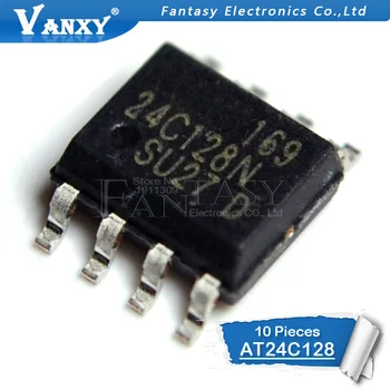 

10PCS AT24C128N SOP-8 24C128N SOP8 24C128 SOP AT24N128 AT24C128 AT24C128C SOP8 new original