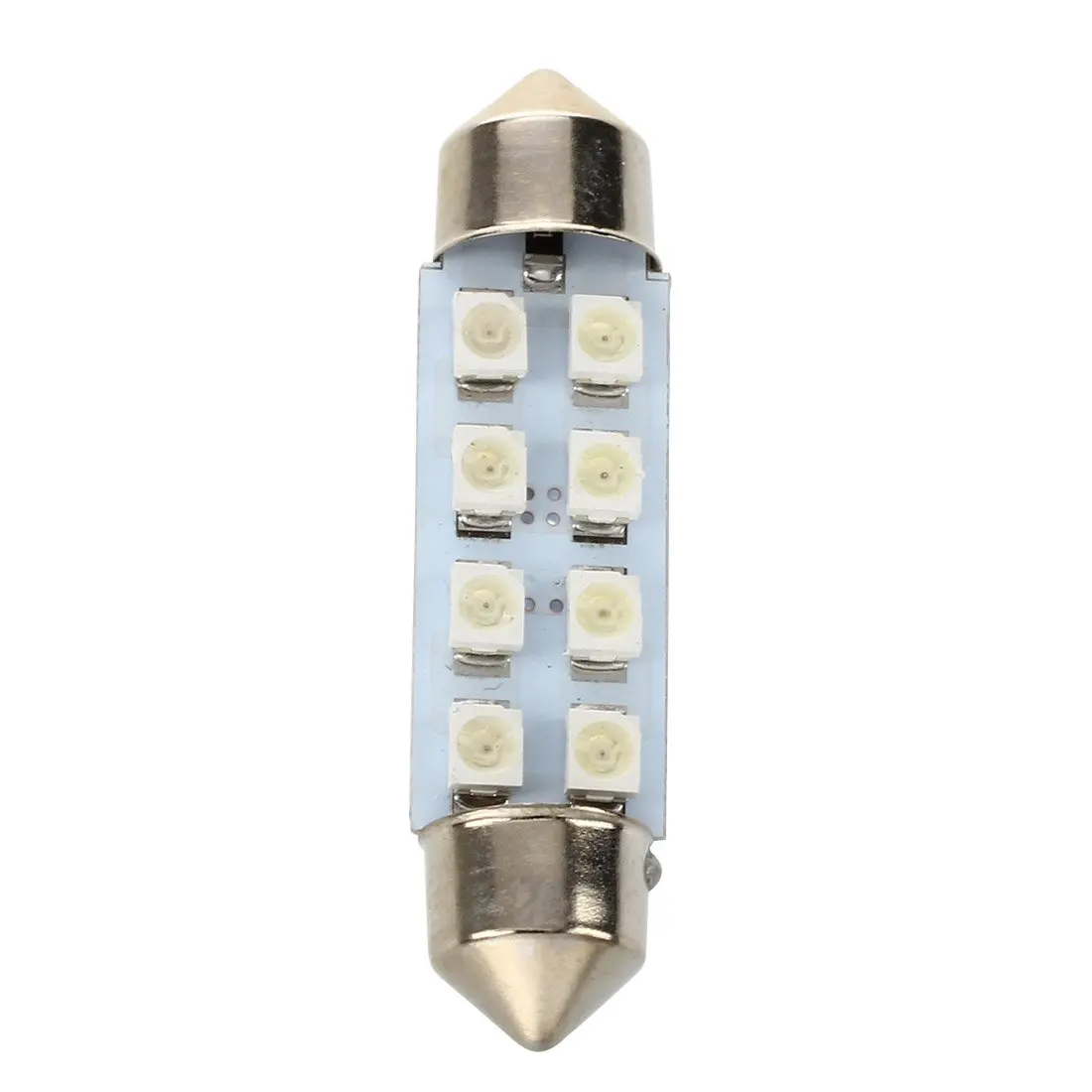 8 x 41mm 8 LED 3528 Red SMD Festoon Dome Light Bulb 578 569in Car