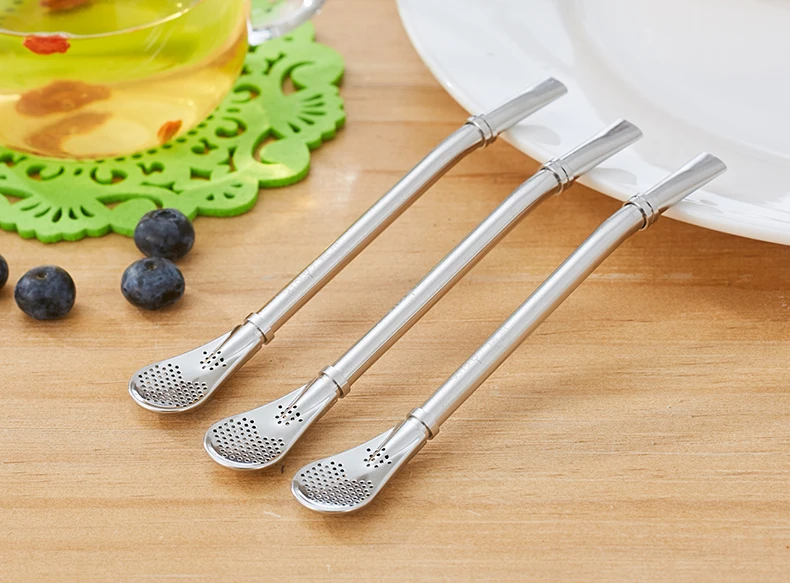 Stainless Steel Bombilla straws bombilla filter straw for Yerba mate