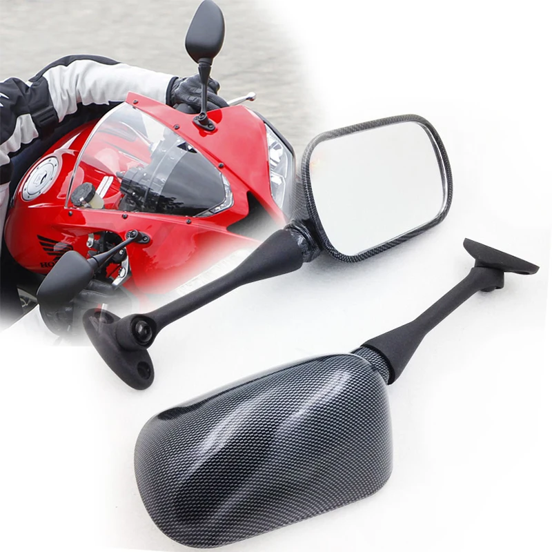 Зеркало мотоциклетное Сменное для Honda 2004 2005 2006 2007 1000RR CBR1000RR из углеродного