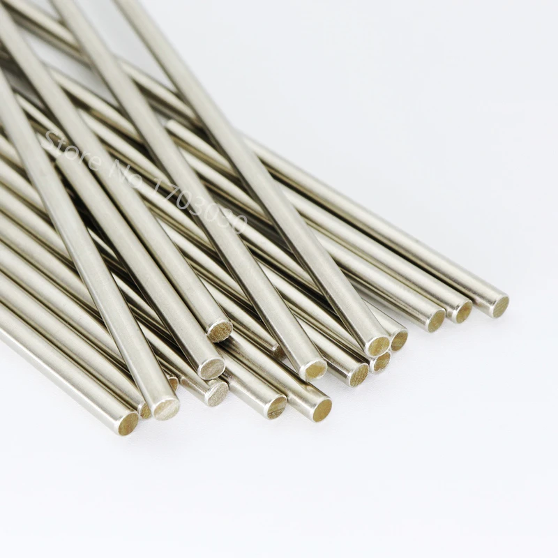 RC Model  Stainless Steel Rods shaft Linear Rail Round Shaft  Length 200mm * Diameter 3mm/2mm/2.5mm/4mm/5mm 10pcs