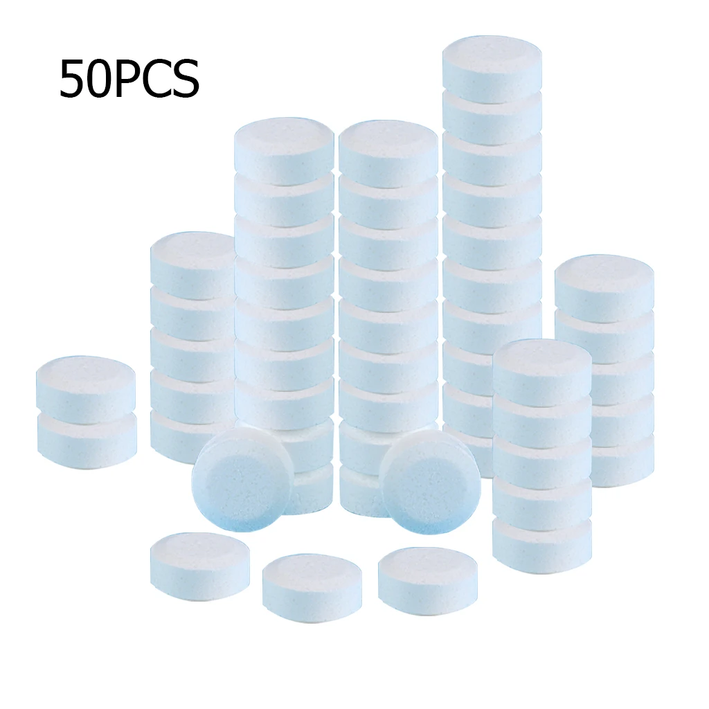 

30/50 PCS Washing Machine Effervescent Tub Cleaner Concentrate Home Cleaning Toilet Cleaner Tablets Clean Spot vclean spot