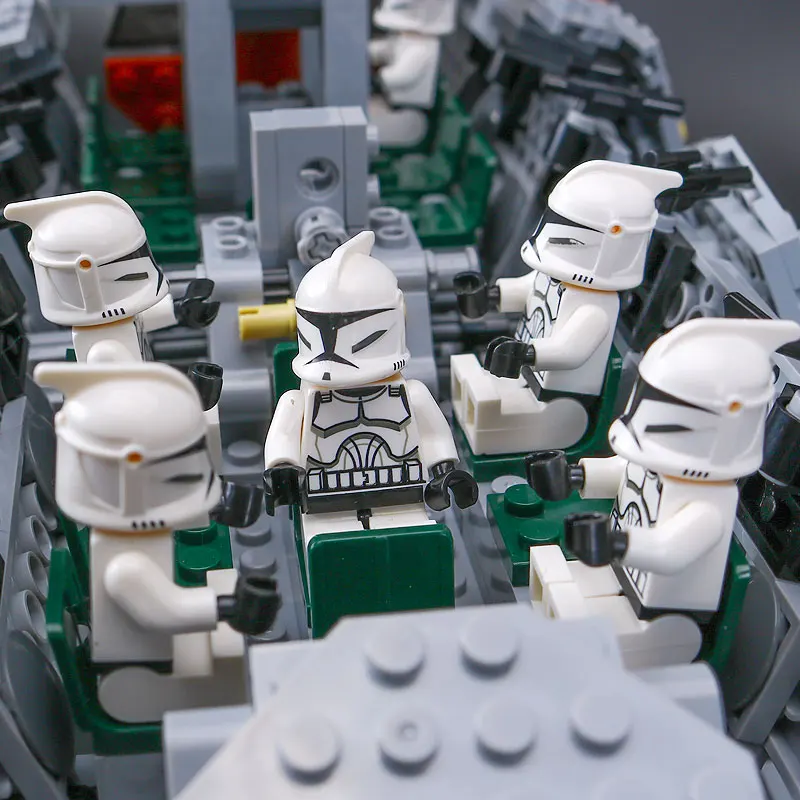 05053 Звездные серии plan legoingly 1788 шт Оригинальные игрушки Республика набор десантный