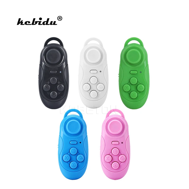 

kebidu 3 colors Bluetooth Selfie Controller Selfie Remote Shutter Gamepad Wireless Mouse For iPhone for Android / iOS for TV Box