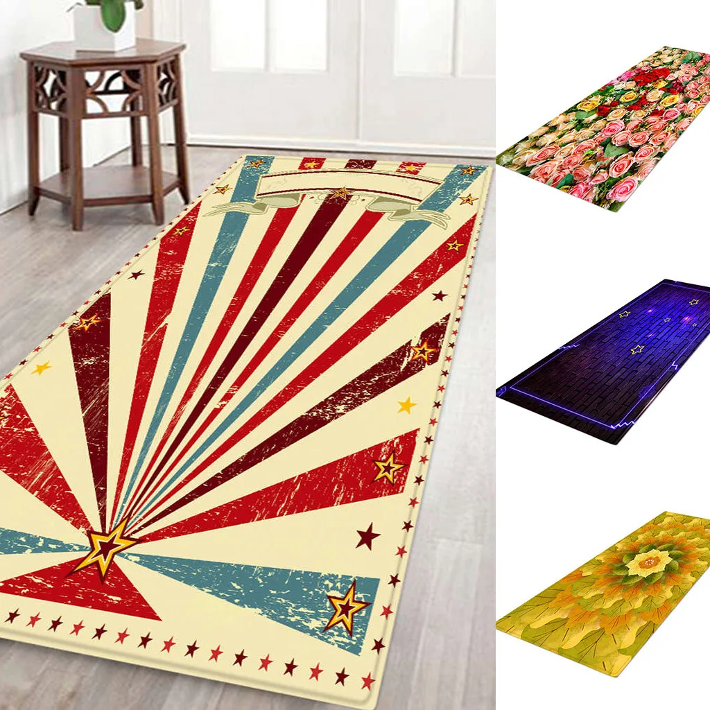 Новые модные коврики коврик на кухню Нескользящие маленькие акцентные пледы коврики для прихожей и спальни коврики для ванной кухонный Декор для ванной, дома