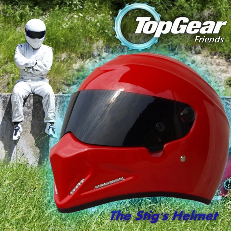 Для TopGear шлем Стига вместительный чехол для сборки как Симпсоны красный или