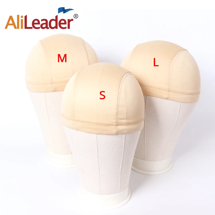 AliLeader L/M/S Cheap Elastic Mesh Dome Wig Cap for Making Human Hair Wigs Beige Black Spandex Net Glueless Hairnets Wig Liner AliLeader L/M/S Cheap Elastic Mesh Dome Wig Cap for Making Human Hair Wigs Beige Black Spandex Net Glueless Hairnets Wig Liner