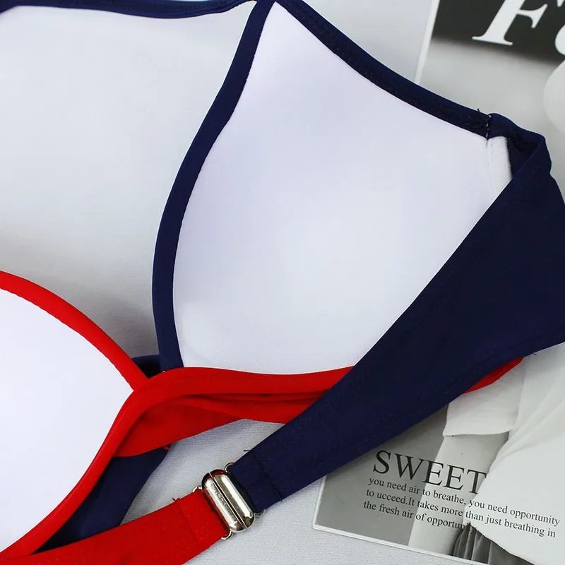 Женский купальник бикини Maillot De Bain летний с пуш ап в бразильском стиле большие